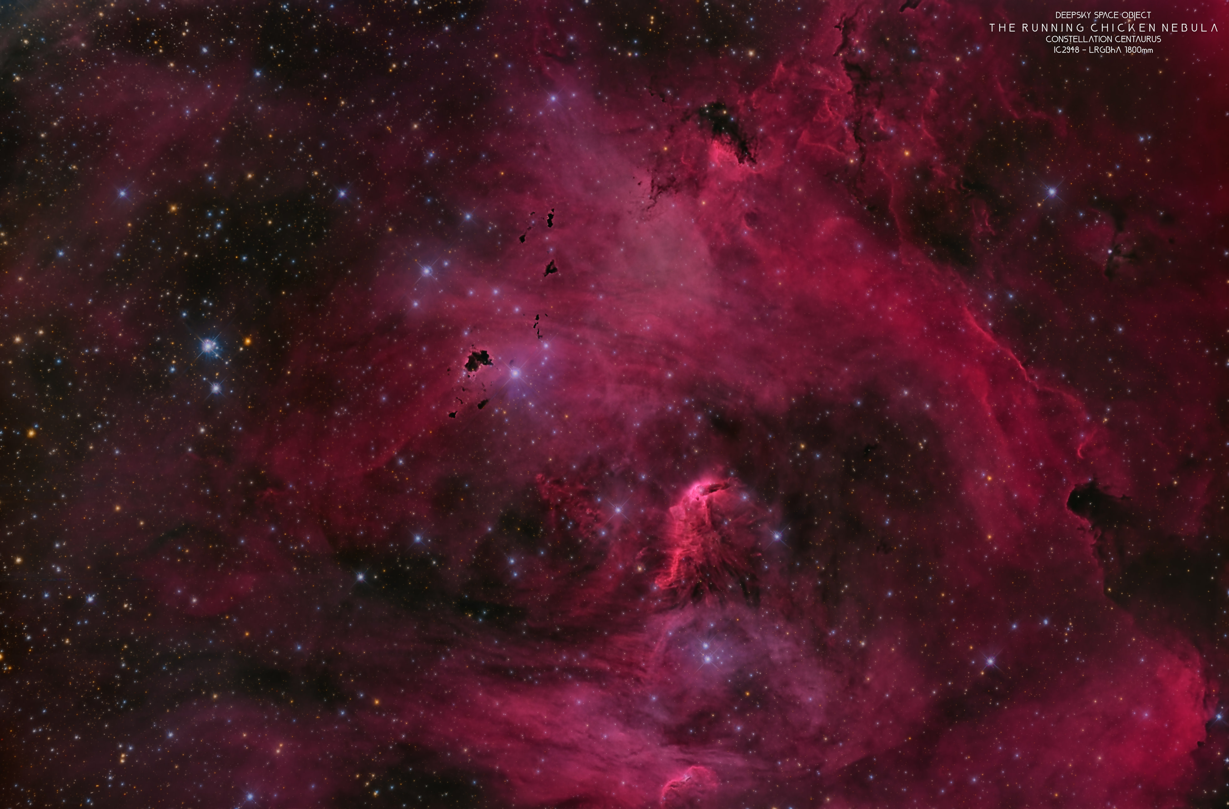 IC2948 RunningChickenNebula LRGBhA RemoteTelescope 1800mm web3930